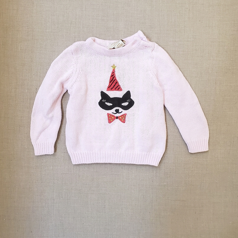 Kate Spade Masquerade Cat Sweater